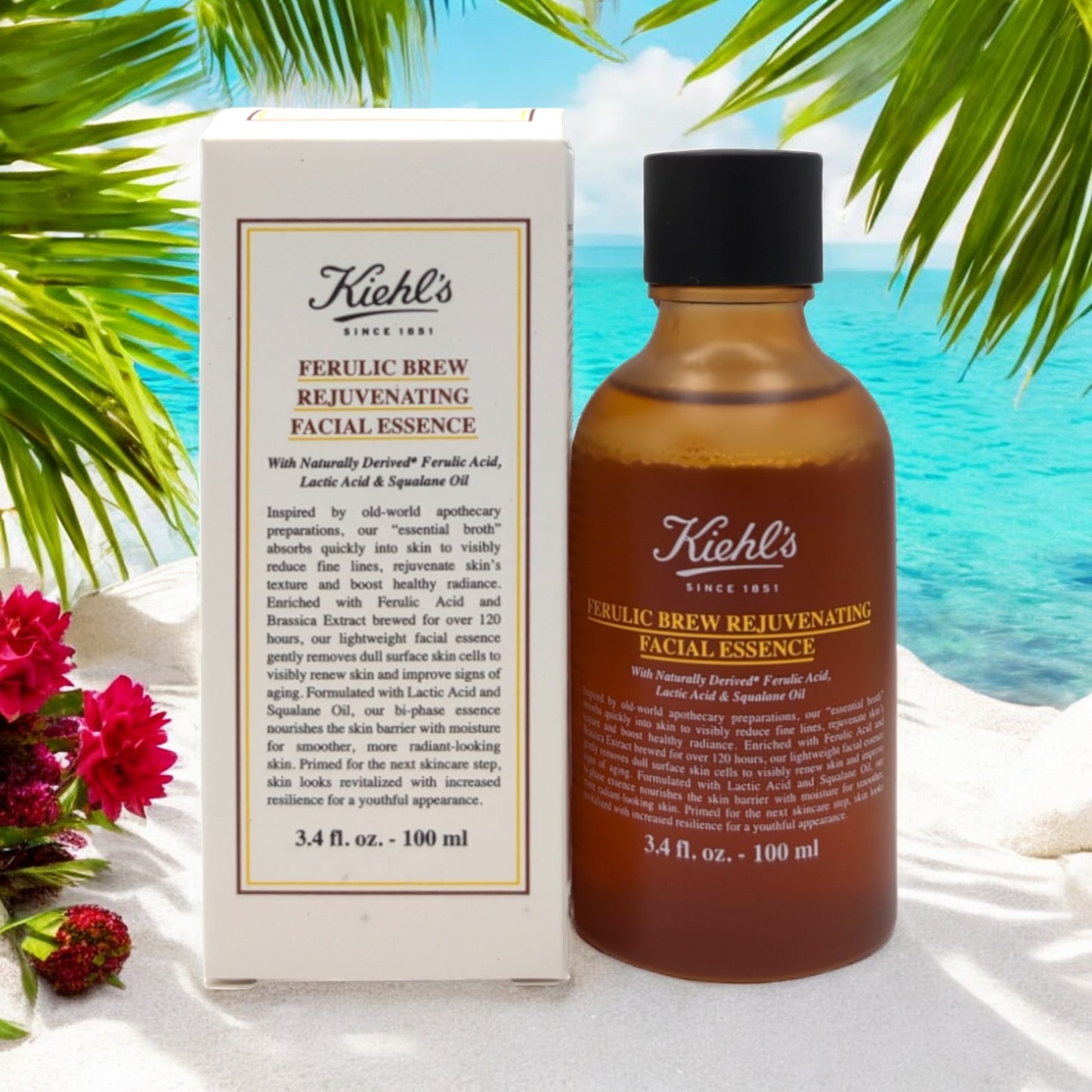 Esencia facial rejuvenecedora Ferulic Brew de Kiehl's 3,4 oz/100 ml