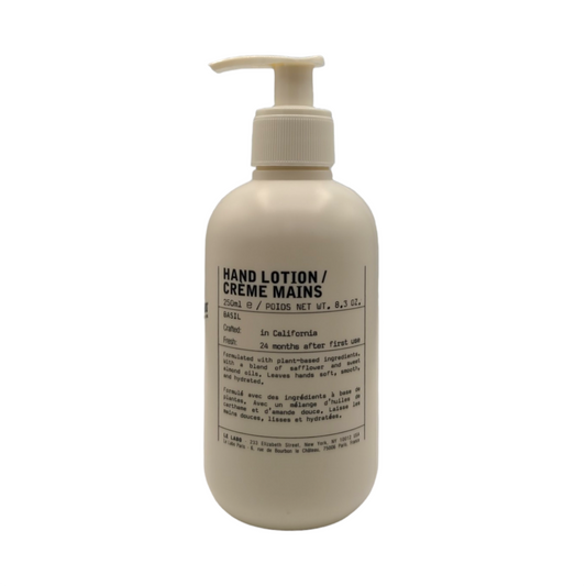 Le Labo Hand Lotion - BASIL 8.3 oz / 250 ml