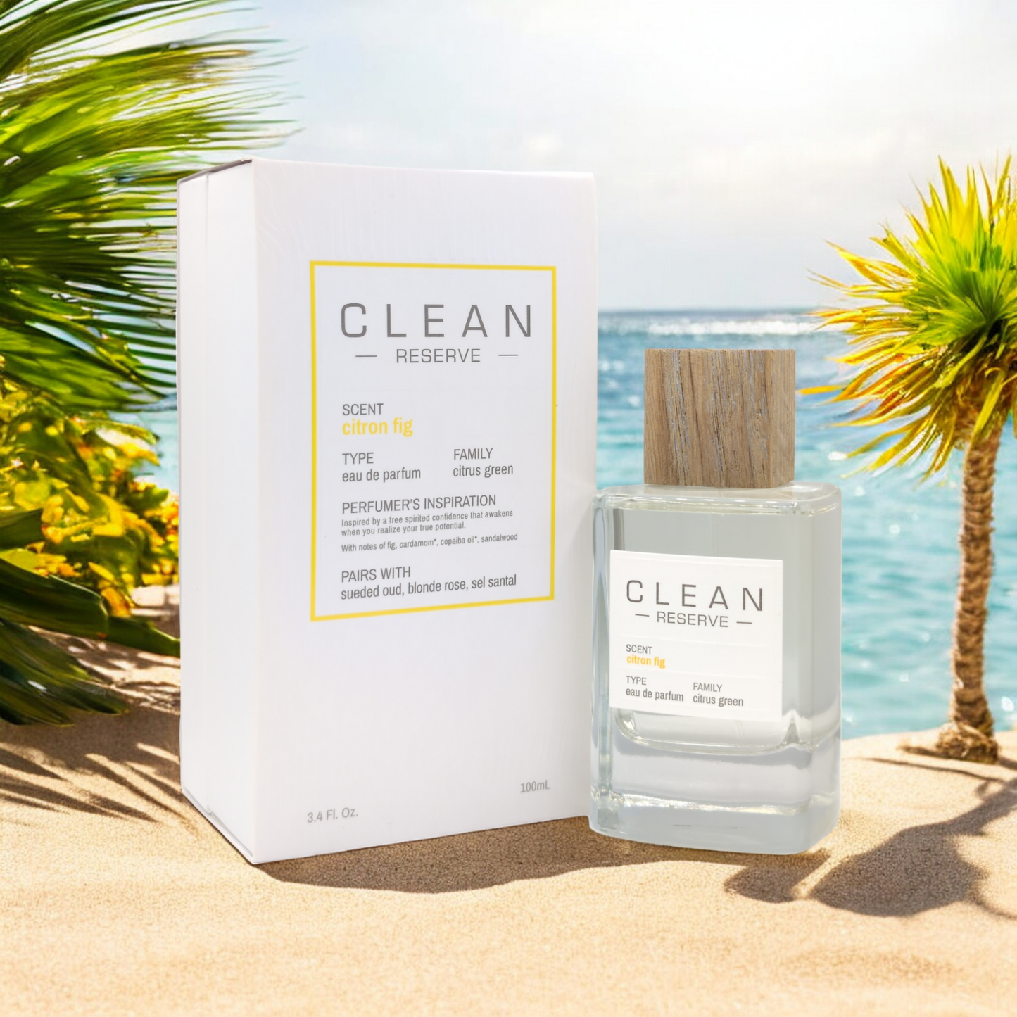 Clean Reserve Citron Fig EDP 3.4 oz / 100 ml